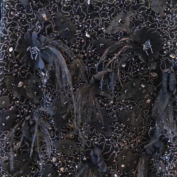 Black sequinned Alice and Olivia dress - Picture 2 of 5